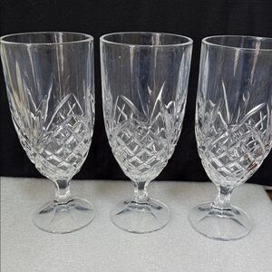 Elegant Godinger Dublin Crystal Glass Set